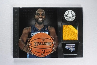 2013-14 Panini Totally Certified Basketball Al Jefferson Black Patch Card #1/1 - image 1 of 3