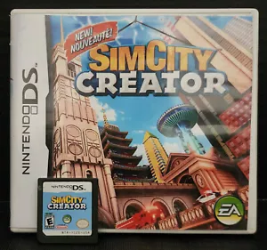 SimCity Creator (Nintendo DS) w/reprint case Cleaned & Tested - Picture 1 of 5