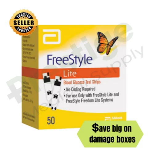 Freestyle Lite 50 Test Strips **USA SELLER** *Free Shipping - Image 1 of 1