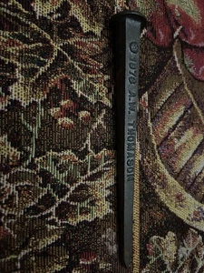 De colección 1973 A W Thomason In Remembrance Of Me Crucifijo Estaca de Hierro Fundido 7 en Largo - Imagen 1 de 2