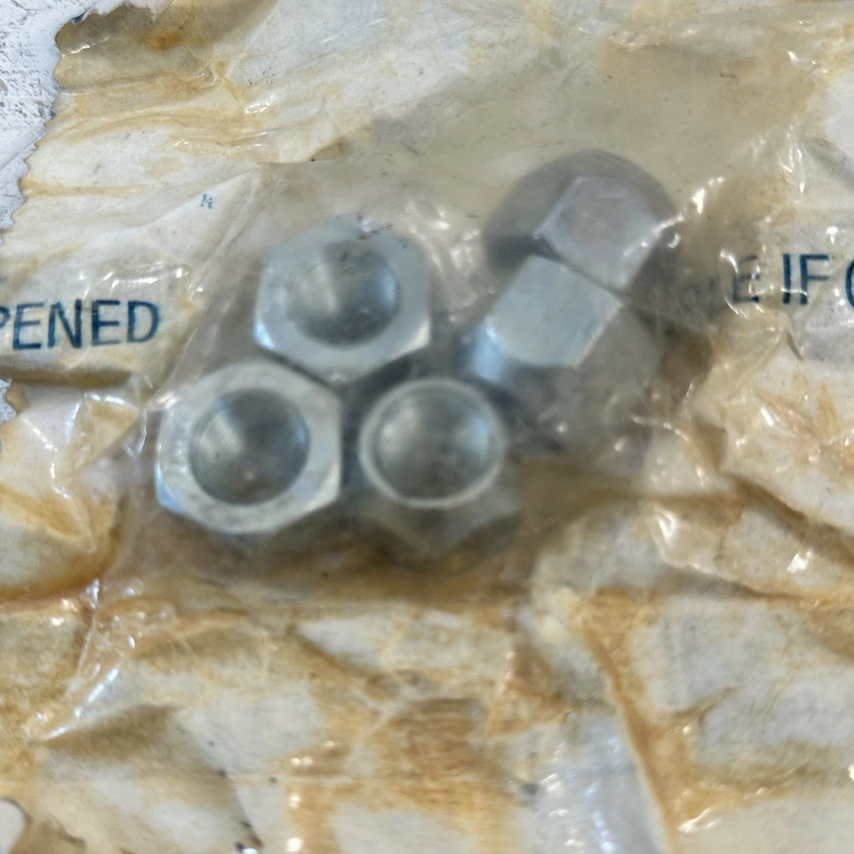 批量 5 件 全新 原始设备制造商 通用 516637 凸耳螺母 1/2 英寸 - 20 SAE 适合 1985 - 1999 年 雪佛兰 Astro GMC — 第 1/4 张图片