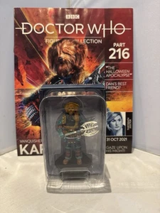 COLECCIÓN DE FIGURAS DOCTOR WHO NÚMERO 216 Figura Karvanista + Mag - Imagen 1 de 2