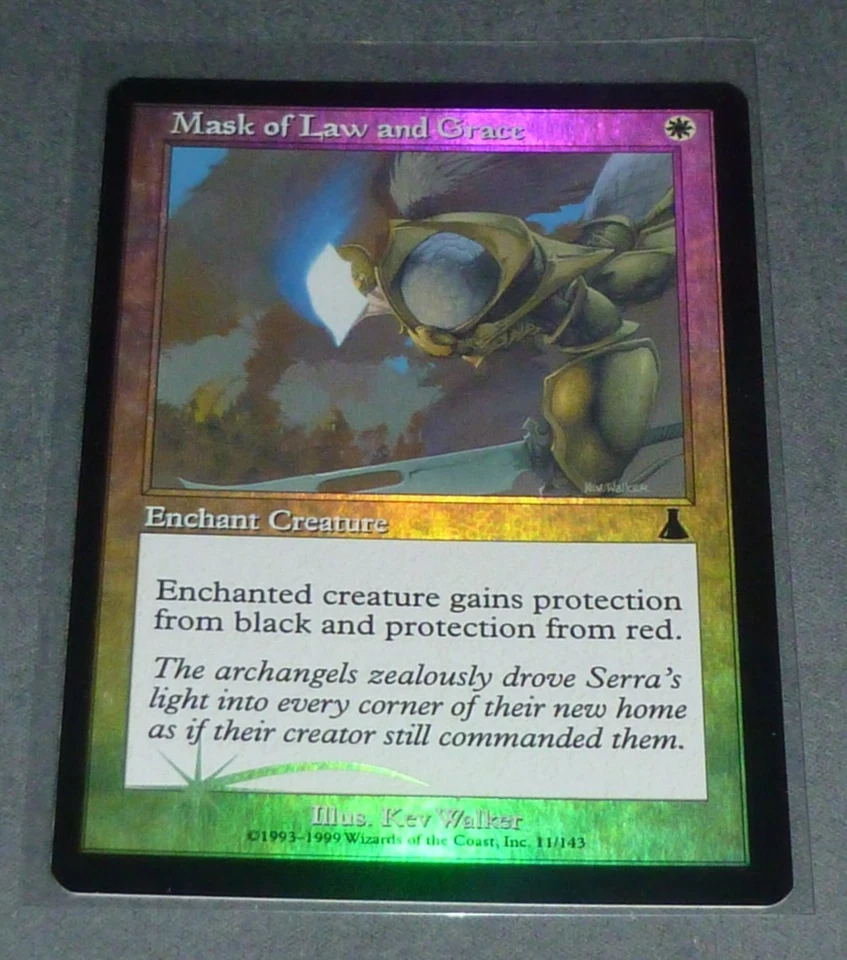 Mask of Law and Grace Foil Urza's Destiny  Magic: The Gathering - Image 1 of 1