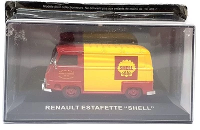 Altaya 1/43 Scale AT23625 - Renault Estafette Van Shell - Red/Yellow - Image 1 of 4