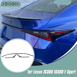 Dry Carbon Rear Tail Light Strip Trim Decor For Lexus IS IS300 IS350 IS500 2021+ - Picture 1 of 15