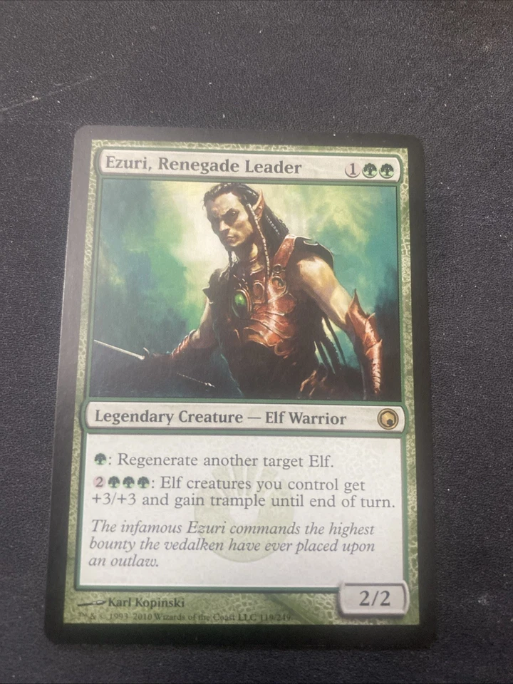 EZURI, RENEGADE LEADER mtg LP Scars of Mirrodin Magic The Gathering  - Image 1 of 1