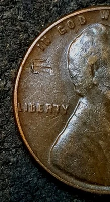 Lamination Peel Obv ~ 1939 S Lincoln Wheat Cent 1C ~ Mint Error Penny - Image 1 of 4
