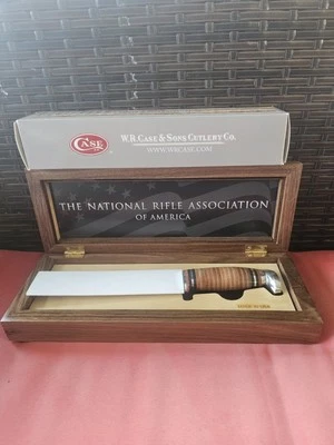 Case XX Knife FRIENDS OF NRA Special 25th Anniversary Fixed Blade Nice #2 - Image 1 of 4