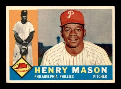 1960 Topps #331 Henry Mason RC VG/VGEX X3464597 - Image 1 of 3