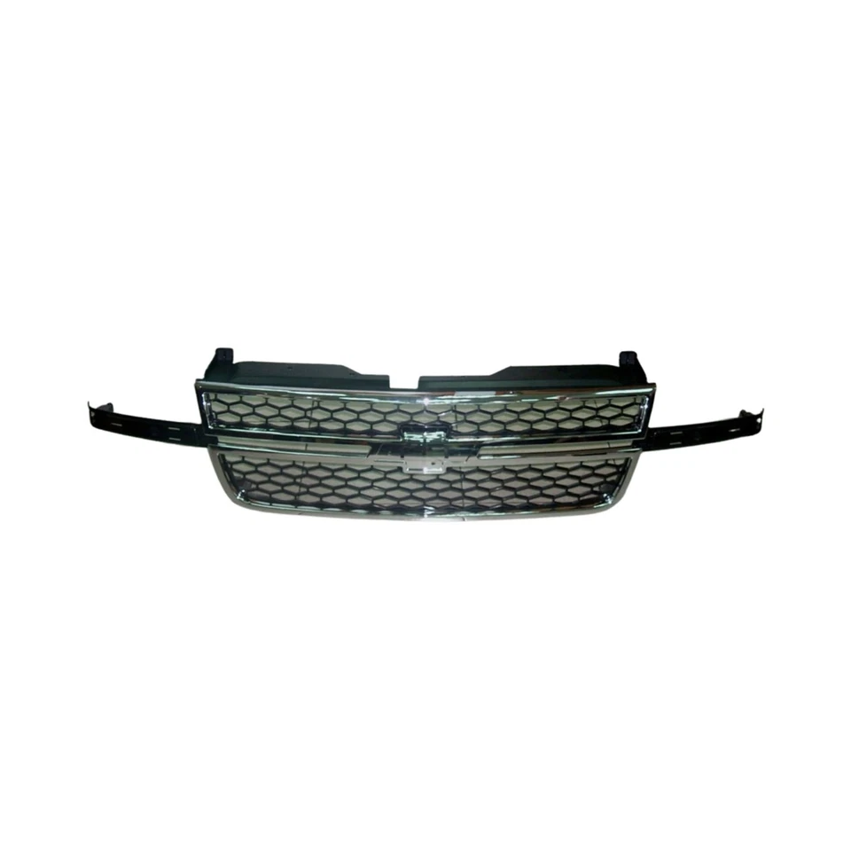 Front Grille Fits 2005-2006 Chevrolet Silverado 19122337 - Изображение 1 из 1