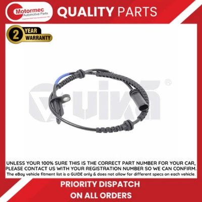 vika Premium Quality 99654601 wheel speed sensor; front OE 34526858468 - Image 1 of 4