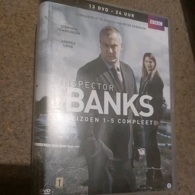 DCI Banks Series 1-5 Complete DVD Box Set - BBC Region 2 Dutch Import - Image 1 of 3