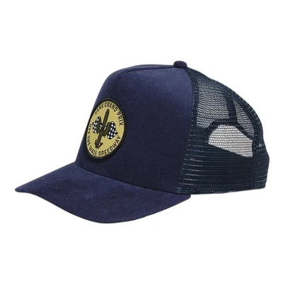 VANS Vans Off The Wall Drop V Curved Bill Trucker Unisex Patín Sombrero Azul - ¡NUEVO! Foto 1 de 4