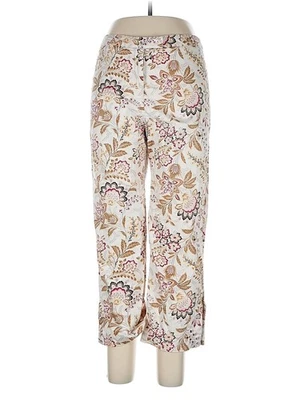 Pantalones informales Barbara Lesser Fibers para mujer marfil 12 Foto 1 de 4