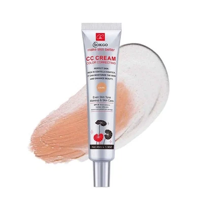 Crema CC Correctora de Color con FPS 25, Base Ligera Cobertura, Hidratina Foto 1 de 4