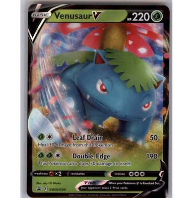 Venusaur V - Holo Promo SWSH: Sword & Shield Promo Cards SWSH100 NM - Image 1 of 2