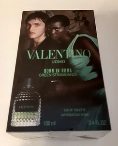 Valentino Uomo Born In Roma Green Stravaganza 3.4 oz. EDT Spray for Men New - Picture 1 of 2