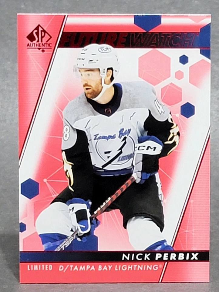 2022-23 SP Authentic Limited Red #156 Nick Perbix - Image 1 of 2