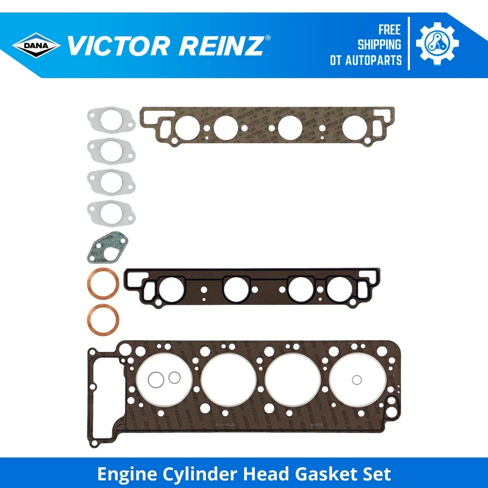 For 81-85 Mercedes-Benz 380SL Engine Cylinder Head Gasket Set Right Victor Reinz - Image 1 of 1