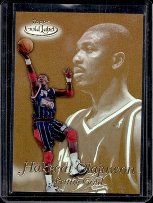 1999-00 Topps Gold Label Hakeem Olajuwon Prime #PG2 Rockets - Image 1 of 2
