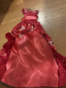 Disney Store Prinzessin Elena von Avalor nur rotes Puppenkleid - Bild 1 von 2