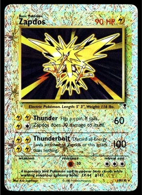 ✅ ZAPDOS 19/110 Pokemon Legendary Collection Reverse Holo ✅ WOTC ✅ NM ✅ 2BP ✅ - Image 1 of 4