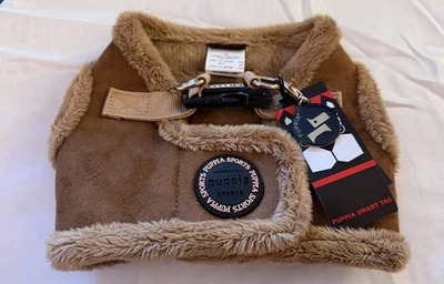 Chaleco arnés Puppia para perro (gamuza sintética) mediano nuevo con etiquetas Foto 1 de 4