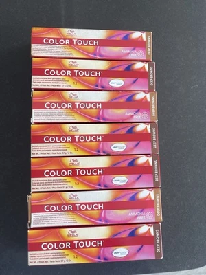 JUEGO DE 7 COLORES DE PELO WELLA COLOR TOUCH 4/77 Foto 1 de 2
