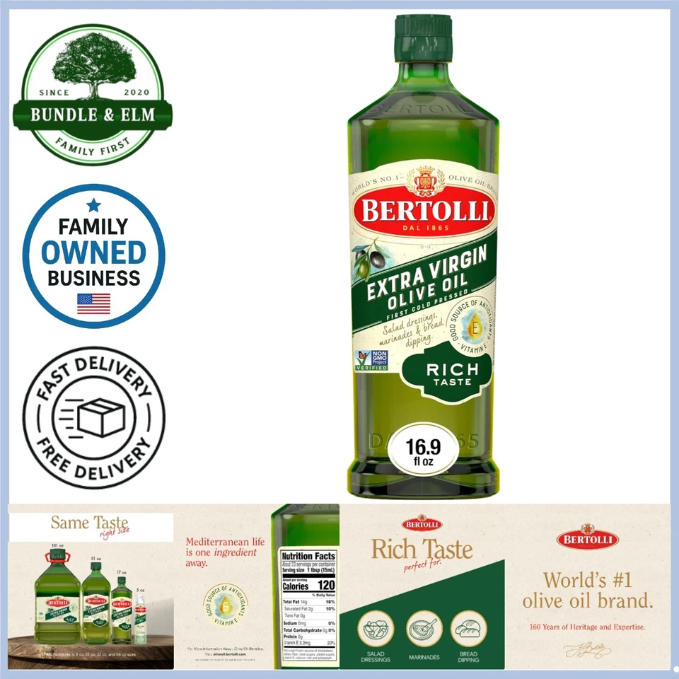 Bertolli Extra Virgin Olive Oil - 17 Oz