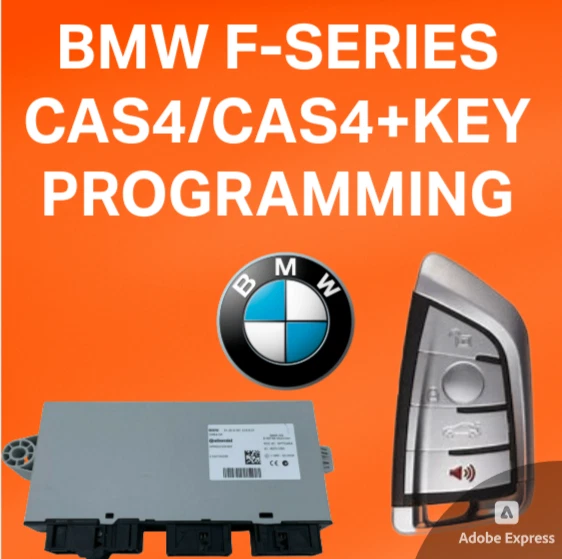Servicio de programación de llaves BMW CAS4, CAS4+ F10, F01, F25, F30 y F15 Foto 1 de 1