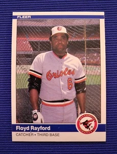 1984 FLEER UPDATE # U-95 FLOYD RAYFORD BALTIMORE ORIOLES NM-MT+ or BETTER - Picture 1 of 4