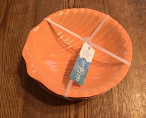 Sigrid Olsen Shell Melamine Dishes Set of 4 Salad Appetizers Dessert NEW - Picture 1 of 3