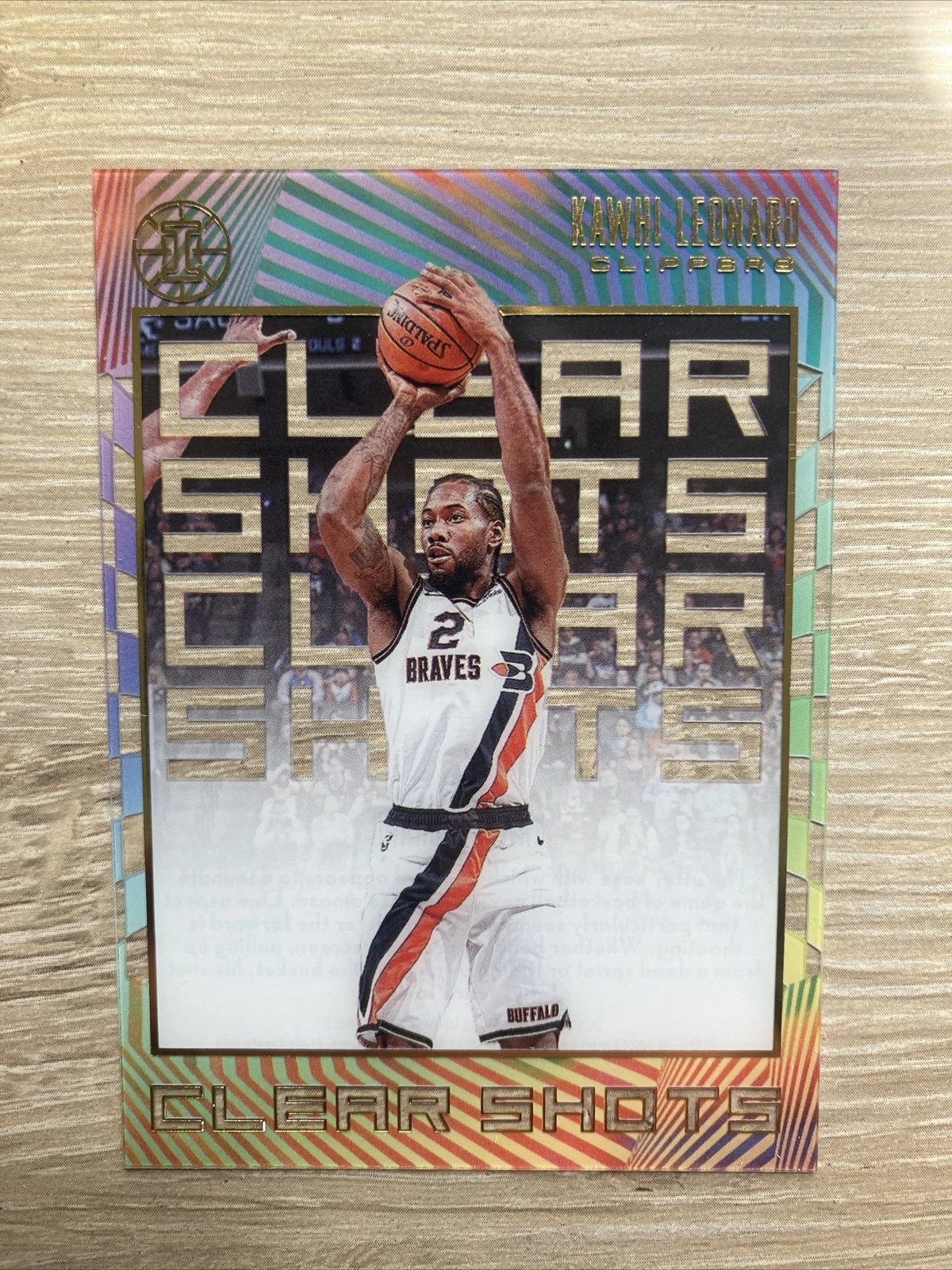 2019-20 Illusions KAWHI LEONARD “Hobby” CLEAR SHOTS “WHITE” Acetate SP🔥PWE! #4