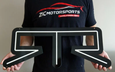ZIC MOTORSPORTS RTR - Ready to Rock Logo Steel Sign