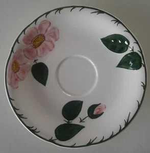 TOPP: VILLEROY & BOCH WILDROSE UNTERTASSE für KAFFEETASSE! Grüner Stempel! 16cm - Bild 1 von 2