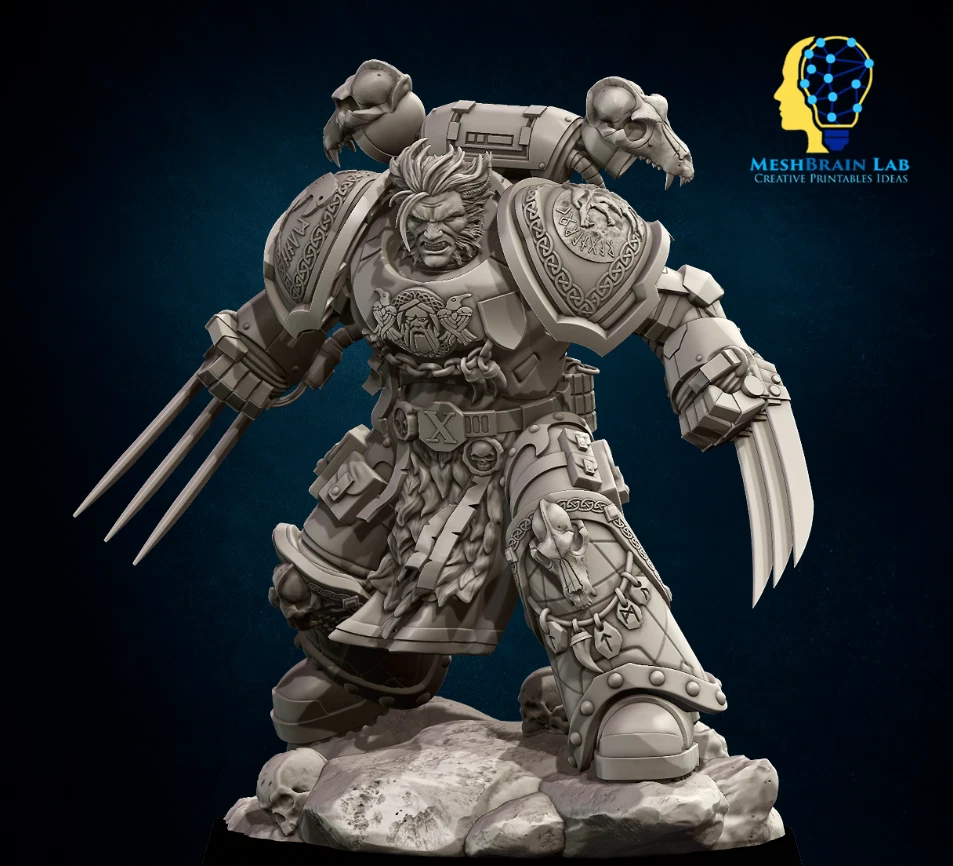 MESHBRAIN LAB Imperial Marines - Sons of the Aesir Champion