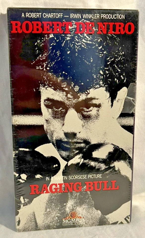 SEALED Raging Bull Sealed VHS (VHS, 1991) Robert De Niro Martin Scorsese Classic - Image 1 of 4