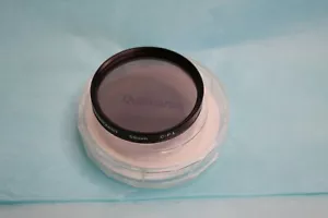 Quantaray C-PL Filter, 55mm Circular Polarizer, Made in Japan BB-A1 - Picture 1 of 3