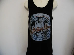 *NEW* AMPLIFIED ROLLING STONES '78 LIVE BLACK PARTY DRESS/TOP S 8 M 10 COTTON - Picture 1 of 5