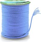 9KM DWLIFE 100% UHMWPE Braided Cord 0.8mm Blue 100ft 220lb Hollow Rope for Ha...