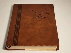 Note Worthy New Testament NKJV daily journal study faux leather - Bild 1 von 8