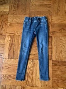 Gap Kid Girl Dark And Light Blue Denim 2 For 1 Jegging Skinny Jeans Size 8 - Picture 1 of 10
