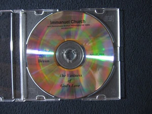 Vastness of God's Love [CD-ROM] Bill Breon Apr 27 2008 Immanuel Church Delaware - Picture 1 of 1