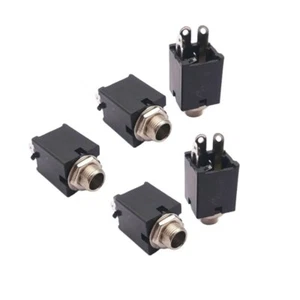 2/5x PJ-612A 3Pin 6.35mm 6.5mm mono Female Headphone Socket Microphone 1/4 inch - Picture 1 of 9