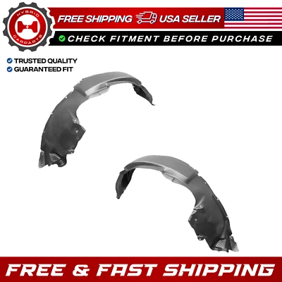 New Front Driver&Passenger Fender Liner Set of 2 Pc For 2008-2012 Ford Escape - Image 1 of 4