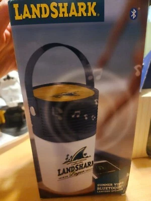 Landshark Lager Bluetooth Lantern Speaker New Jimmy Buffett Margaritaville  - Image 1 of 4