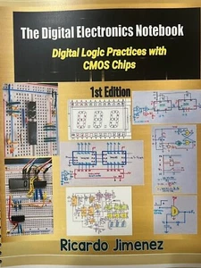 Engineer Book Digital Electronics Notebook Logic Practices with CMOS Chips - Picture 1 of 6