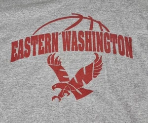 Eastern Washington Eagles NCAA College T Shirt - Men's Grey Size M - Picture 1 of 7
