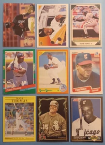 Frank Thomas 9 Karten Lot RC Rookie Cards Insert Chicago White Sox Sammlung - Bild 1 von 4