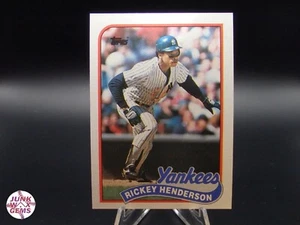 1989 Topps #380 Rickey Henderson NM - Picture 1 of 2